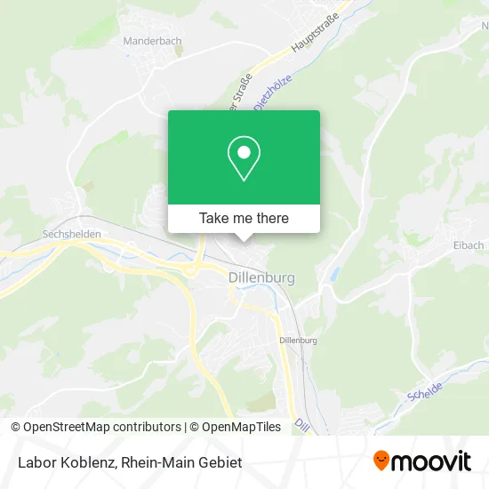Карта Labor Koblenz