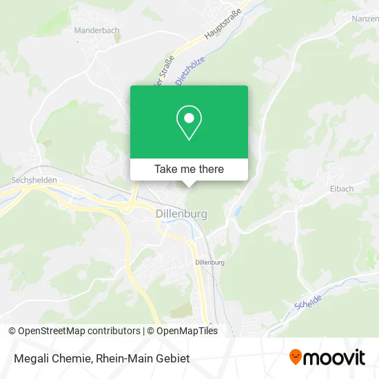 Карта Megali Chemie