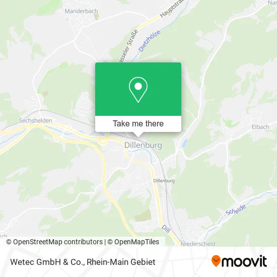 Карта Wetec GmbH & Co.