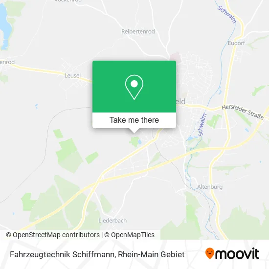 Карта Fahrzeugtechnik Schiffmann