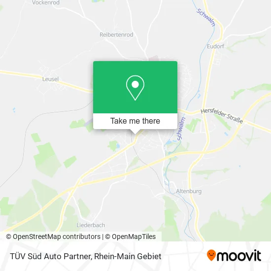 Карта TÜV Süd Auto Partner
