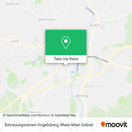 Betreuungsverein Vogelsberg map