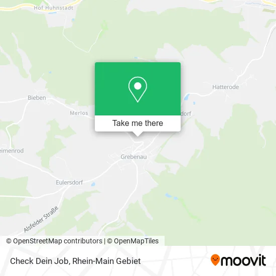 Карта Check Dein Job