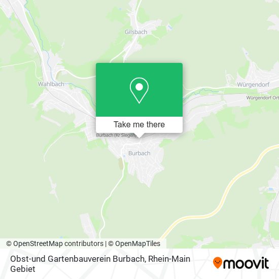 Obst-und Gartenbauverein Burbach map