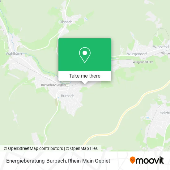 Карта Energieberatung-Burbach
