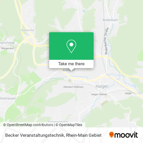 Карта Becker Veranstaltungstechnik