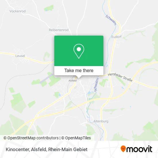 Карта Kinocenter, Alsfeld