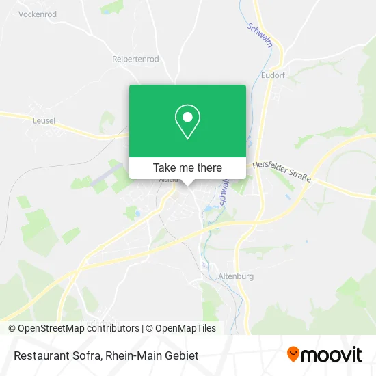 Карта Restaurant Sofra