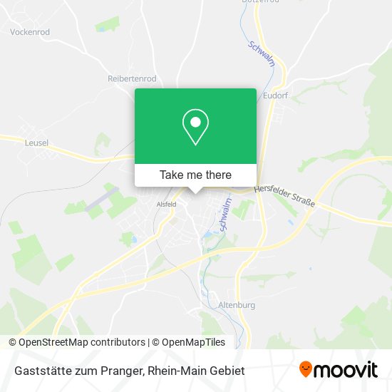 Gaststätte zum Pranger map
