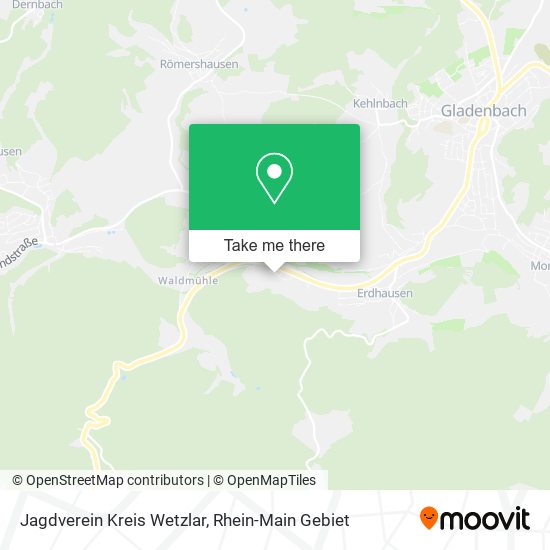 Jagdverein Kreis Wetzlar map