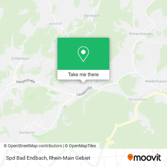 Карта Spd Bad Endbach