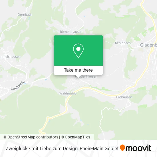 Карта Zweiglück - mit Liebe zum Design