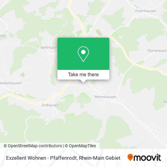 Exzellent Wohnen - Pfaffenrodt map