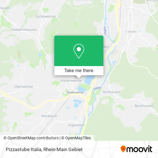 Карта Pizzastube Italia