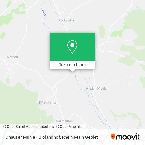 Ohäuser Mühle - Biolandhof map