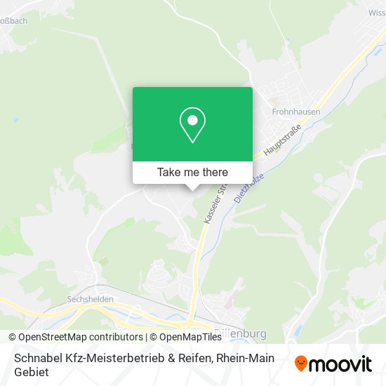 Schnabel Kfz-Meisterbetrieb & Reifen map