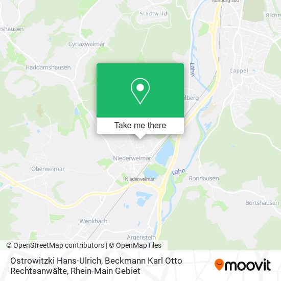 Ostrowitzki Hans-Ulrich, Beckmann Karl Otto Rechtsanwälte map