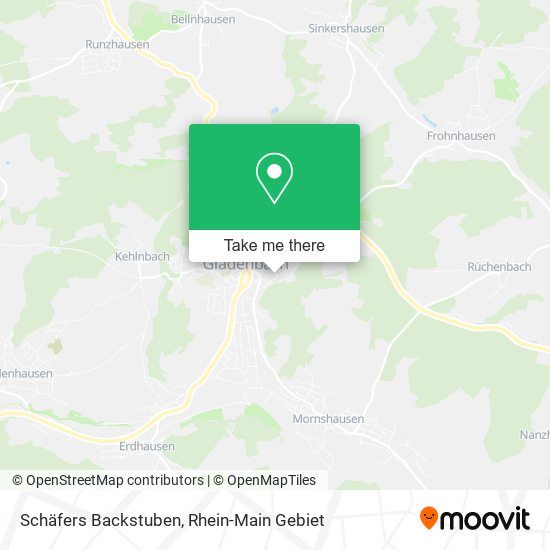 Schäfers Backstuben map