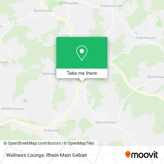 Карта Wellness Lounge