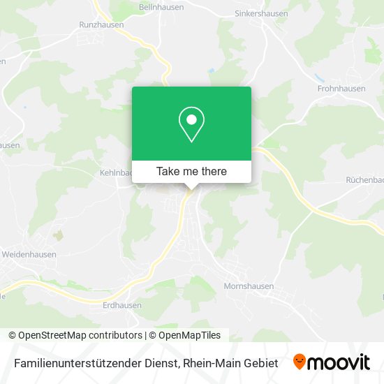 Familienunterstützender Dienst map