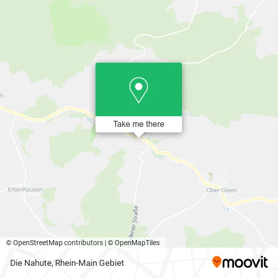 Карта Die Nahute