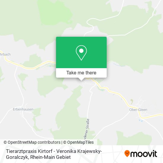 Tierarztpraxis Kirtorf - Veronika Krajewsky-Goralczyk map