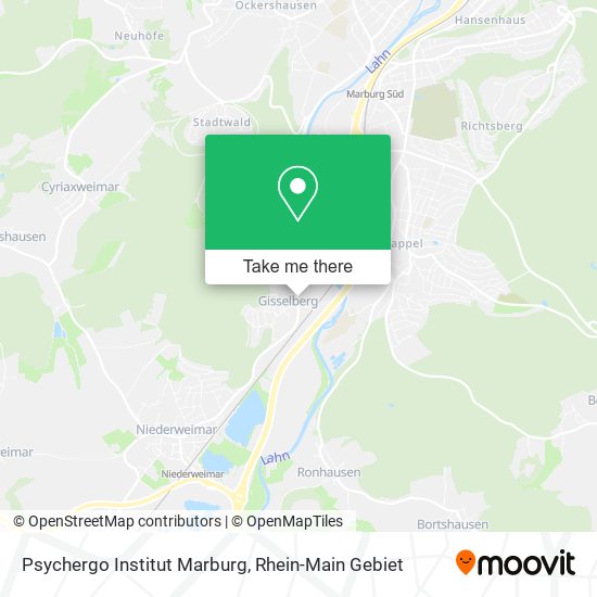 Psychergo Institut Marburg map