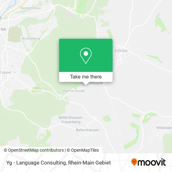 Карта Yg - Language Consulting