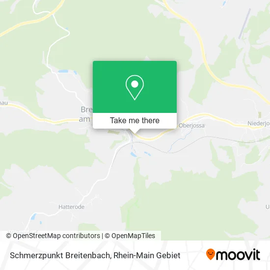 Карта Schmerzpunkt Breitenbach