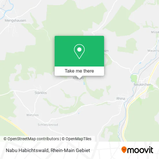Карта Nabu Habichtswald