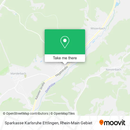 Карта Sparkasse Karlsruhe Ettlingen