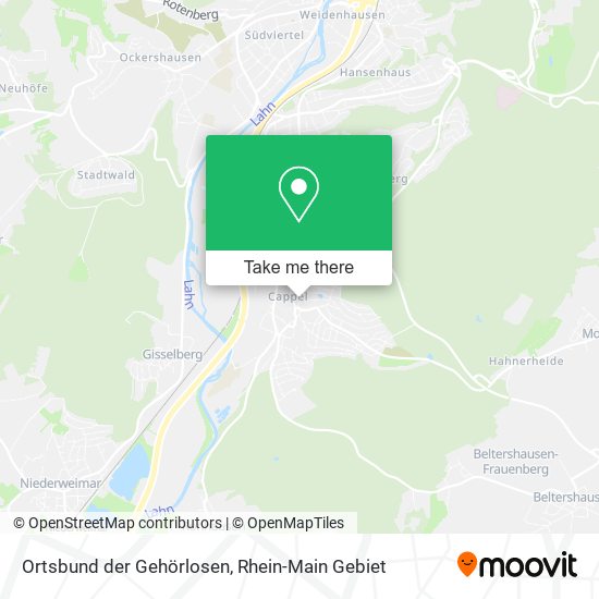 Ortsbund der Gehörlosen map