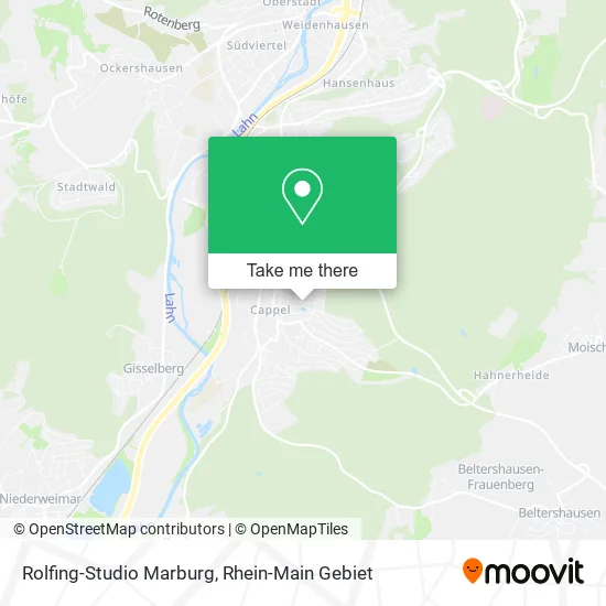 Карта Rolfing-Studio Marburg
