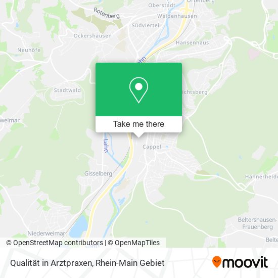 Qualität in Arztpraxen map