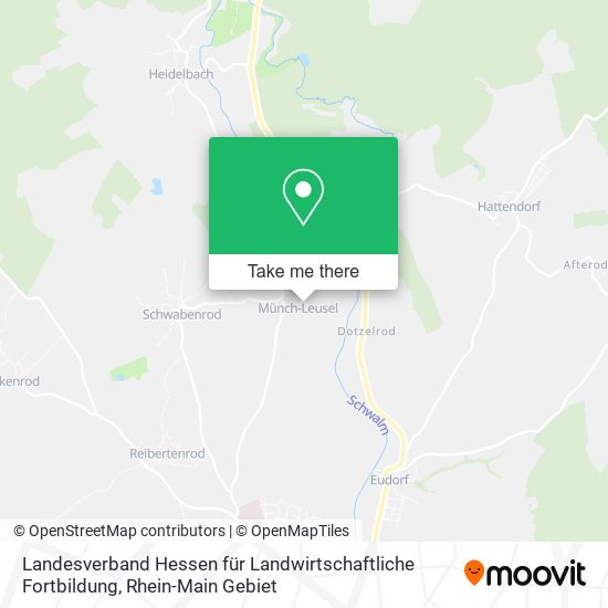 Landesverband Hessen für Landwirtschaftliche Fortbildung map