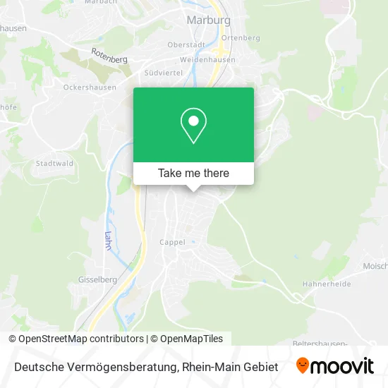 Карта Deutsche Vermögensberatung