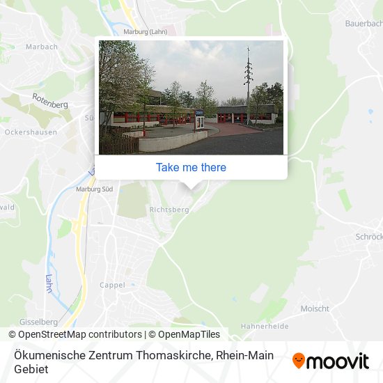 Ökumenische Zentrum Thomaskirche map