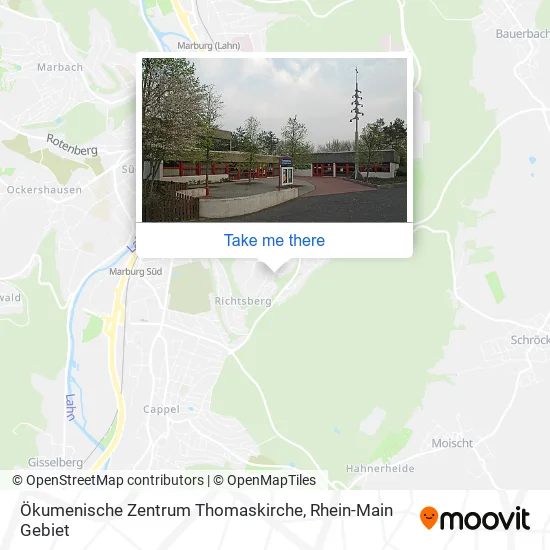 Карта Ökumenische Zentrum Thomaskirche