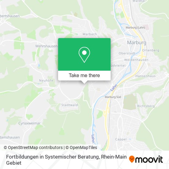 Fortbildungen in Systemischer Beratung map