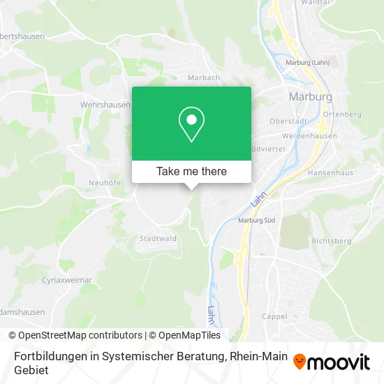 Карта Fortbildungen in Systemischer Beratung