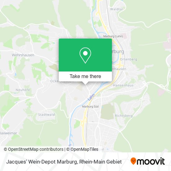 Jacques' Wein-Depot Marburg map