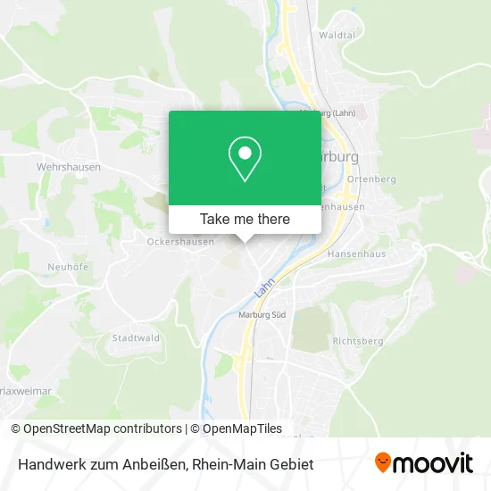 Карта Handwerk zum Anbeißen