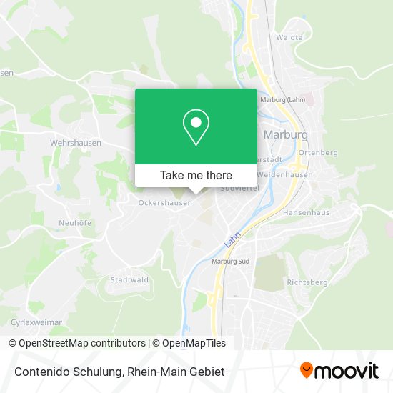 Карта Contenido Schulung