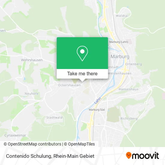 Карта Contenido Schulung