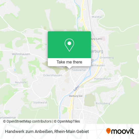 Handwerk zum Anbeißen map