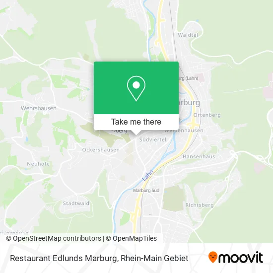 Карта Restaurant Edlunds Marburg