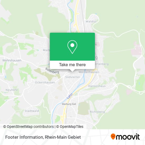 Карта Footer Information