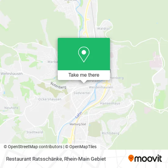 Карта Restaurant Ratsschänke