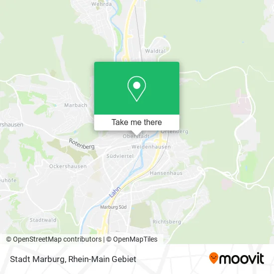 Карта Stadt Marburg