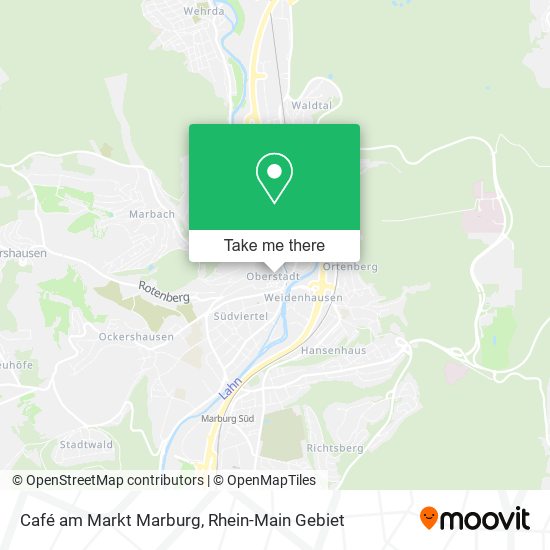 Café am Markt Marburg map